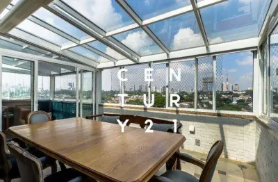 Cobertura com 3 dormitórios à venda, 208 m² por r$ 1.880.000,00 - perdizes - são paulo/sp