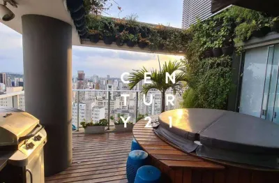 Cobertura com 2 dormitórios à venda, 125 m² por r$ 2.850.000 - pinheiros - são paulo/sp