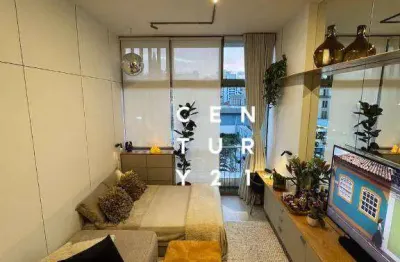 Apartamento com 1 dormitório à venda, 25 m² por r$ 700.000,00 - vila mariana - são paulo/sp