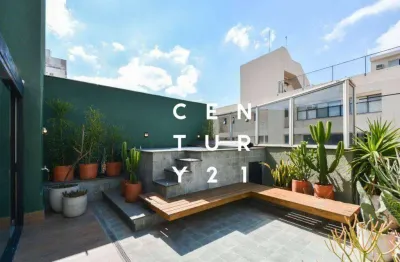 Cobertura com 2 dormitórios à venda, 112 m² por r$ 1.750.000,00 - pinheiros - são paulo/sp