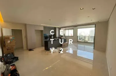 Apartamento de alto padrão, 162m2 com 3 suítes, 2 vagas de garagem, condomínio completo.