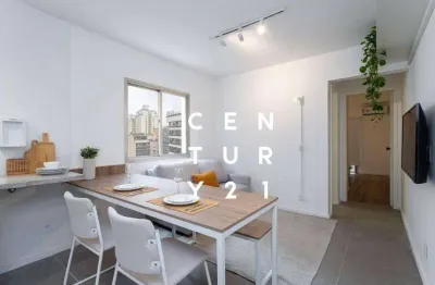 Apartamento com 1 dormitório à venda, 32 m² por r$ 445.000,00 - cerqueira césar - são paulo/sp