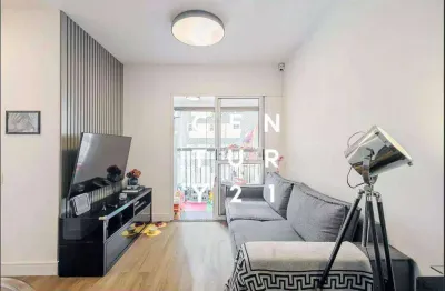 Apartamento com 2 dormitórios à venda, 55 m² por r$ 735.000,00 - pinheiros - são paulo/sp