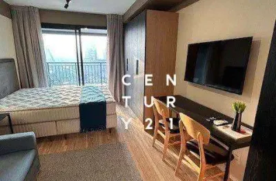 Apartamento para alugar, 33 m² por r$ 5.000,00/mês - brooklin paulista - são paulo/sp