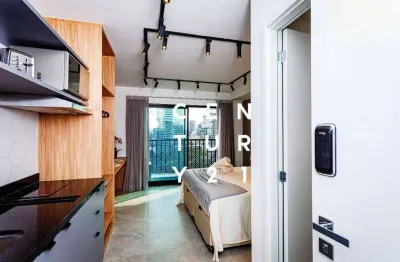 Apartamento com 1 dormitório à venda, 25 m² - pinheiros - são paulo/sp