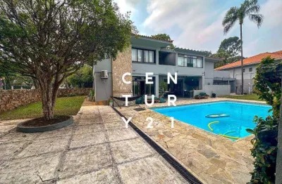 Casa com 6 dormitórios, 420 m² - venda por r$ 5.000.000,00 ou aluguel por r$ 19.800,00/mês - alto de pinheiros - são paulo/sp