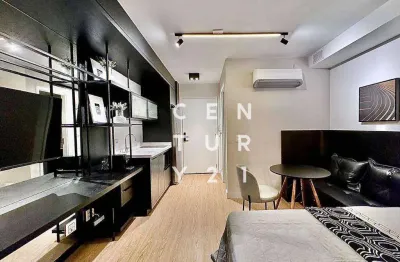 Apartamento com 1 dormitório à venda, 24 m² por r$ 490.000,00 - pinheiros - são paulo/sp