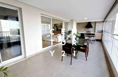 Apartamento com 3 dormitórios para alugar, 127 m² por r$ 9.190,00/mês - vila anastácio - são paulo/sp