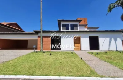 Casa em condomínio com 4 suítes em alphaville- santana de parnaíba- sp