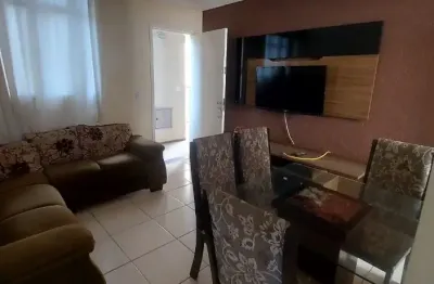 Apartamento mobiliado de 2 quartos com 1 vaga - venda das pedras - itaboraí/rj