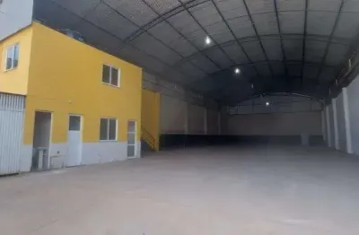 Galpão de 590m² com banheiros e escritório - retiro são joaquim - itaboraí - rj