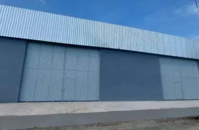 Alugo galpão com 1.200m² novo c/4 banehrios e 2 cozinhas - itaboraí/rj