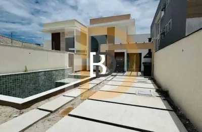 Casa com 4 quartos à venda na rua avenida jane maria martins figueira, 10, jardim mariléa, rio das ostras, 174 m2 por r$ 850.000