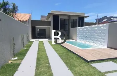 Casa com 3 quartos à venda na rua avenida dos bandeirantes, 10, ouro verde, rio das ostras, 105 m2 por r$ 850.000