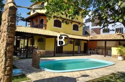 Casa com 5 quartos à venda na avenida sônia maria da rocha, 57, floresta das gaivotas, rio das ostras, 411 m2 por r$ 1.100.000