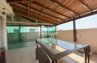 Cobertura de 3 quartos sendo 1 suíte, 2 vagas de garagem, prédio com elevador. bairro cabral, conta