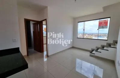Cobertura 2 quartos e uma vaga no bairro parque xangri-lá, contagem, mg - vista deslumbrante