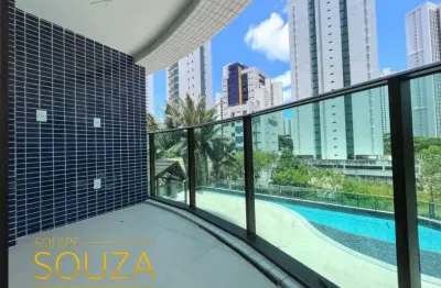 Ks-mega oportunidade em alto padrão em boa viagem com uma bela varanda nascente- 135m²-  ótima localização.