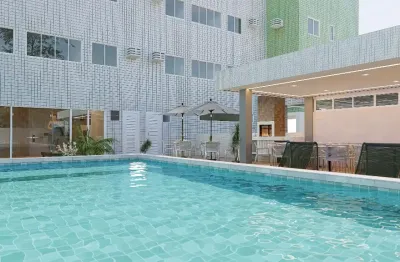 Lançamento- residencial forte tamarineira- documentação grátis- 2 quartos- lazer completo