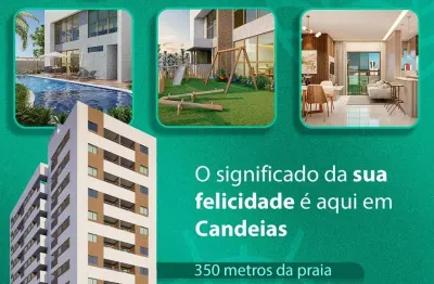 Ea-corre que são as últimas unidades disponíveis, apartamento novo em candeias, 2 quartos,58m² e lazer completo