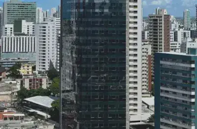 Ea- oportunidade para morar ou investir em boa viagem próximo ao shopping recife, apartamentos de 1 ou 2 quartos, lazer super completo