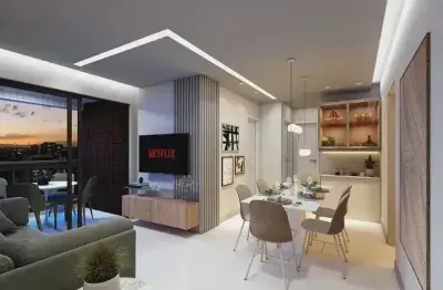 Ebo- paço dos pinheiros| 3 qts| 2 suites| porcelanato|2 vagas de garagem