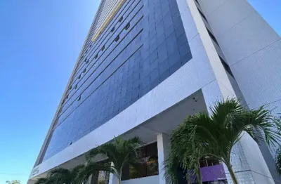 Akf- apartamento, 40m², suíte,sauna, lazer completo e bem localizado em boa viagem.