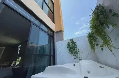 Flat porto de galinhas - moderno com jacuzzi privativa - mobiliado - oportunidade