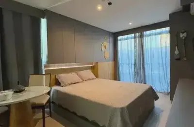 Reserva do cupe |flat mobiliado em porto de galinhas | 1 quarto 32m² | sofisticação e modernidade