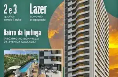 Akf- apartamento 47m² , bem localizado na caxangá, 2 quartos, suíte , lazer completo.