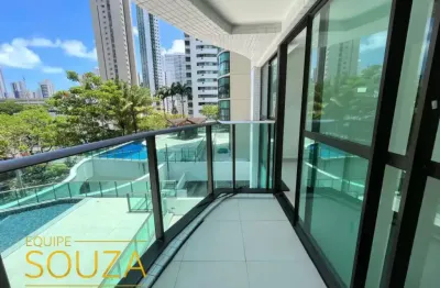 Chances village | fantástica oportunidade de 04 quartos em boa viagem | novo | 134m² |