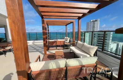 Parador de madrid - apartamento 3 quartos, com vista para o mar, no pina, lazer completo