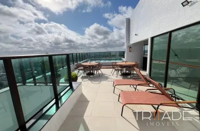 Parador de madrid - apartamento 3 quartos, com vista para o mar, no pina, lazer completo