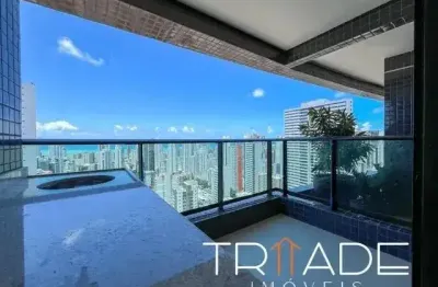 Apartamento alto padrão em boa viagem 3 quartos | 2 suítes | 2 vagas - terrazza boa viagem (est)