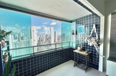 Edésio pessoa na real da torre | andar alto | 03 quartos | 02 vagas de garagem | lazer completo