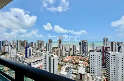 Edf quebec | ultima unidade de frente | vista mar | andar alto | 3 quartos | 2 vagas | est