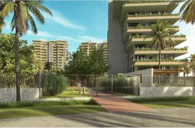 Unique paiva  2 suítes com 101m², varanda gourmet e pé na areia na reserva do paiva