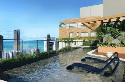 Edifício jardins angela vieira  alto padrão com 3 suítes e lazer incomparável em boa viagem