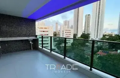 Apartamento — exclusividade, 139 m² ,4 quarto ,conforto e lazer completo em apipucos