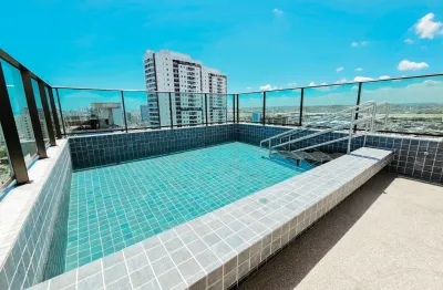 Apartamento de 1 quarto em boa viagem | rooftop exclusivo | oportunidade