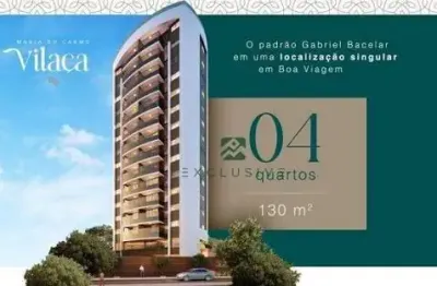 Alto padrão exclusivo em boa viagem- padrão gabriel bacelar-4 quartos e estrutura completa!