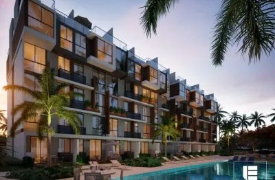 Viva ou invista  2 quartos na praia dos carneiros com piscina, concierge e jardim privativo