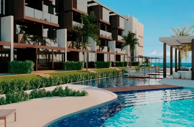 Naturê eco residência  2 quartos com cobertura privativa, piscina e vista em muro alto