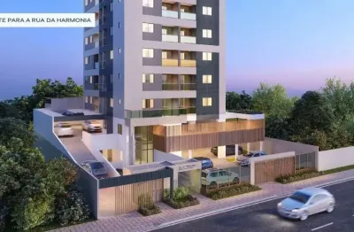 Em-edf. harmonia prime residence - 2 quartos, 1suíte, varanda , 1 vaga-oportunidade  em casa amarela