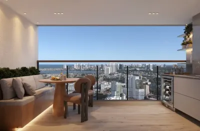 Lançamento na Boa Vista  3 Quartos 73m², Varanda Gourmet e Lazer Panorâmico no Centro do Recife