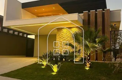 Casa em condomínio fechado com 3 quartos à venda no jardim são domingos, marília , 202 m2 por r$ 1.390.000
