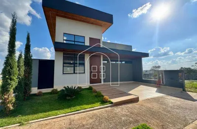 Casa em condomínio fechado com 3 quartos à venda no jardim tangará, marília  por r$ 1.800.000