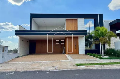 Casa em condomínio fechado com 3 quartos à venda no jardim tangará, marília , 200 m2 por r$ 1.600.000