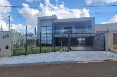 Casa de alto padrao com 3 dormitorios e piscina em jardim portal da flores, arapongas