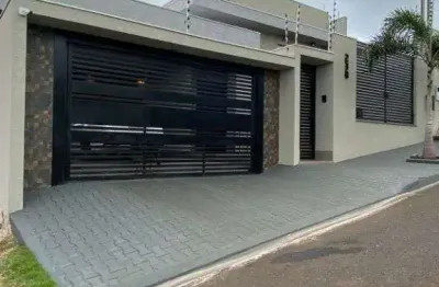 Casa de alto padrao a venda no jardim santa alice ii, arapongas